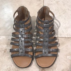 Comfortview Roaman’s 12ww gladiator sandals